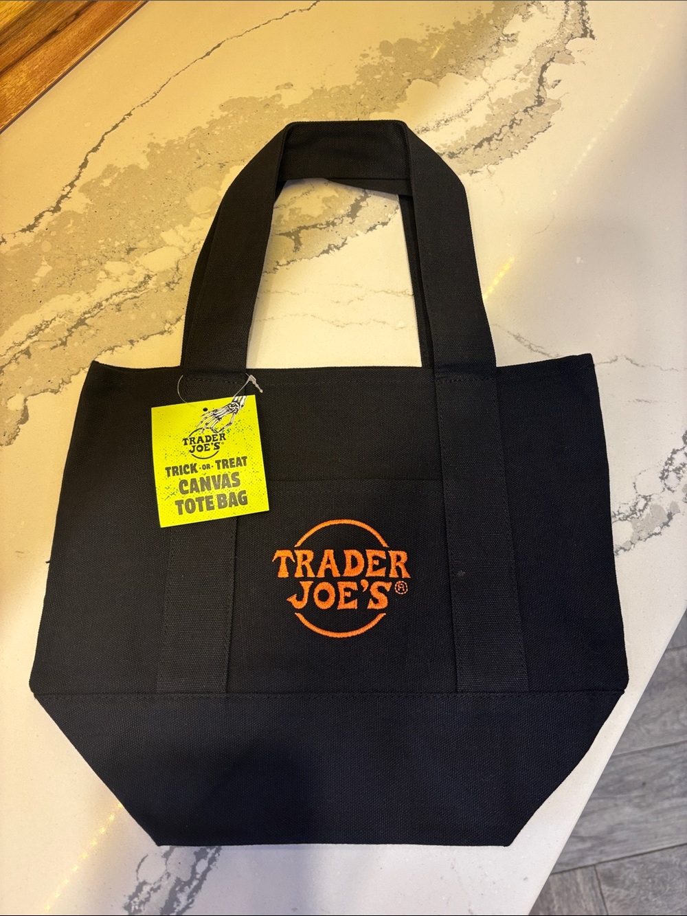 NWT Trader Joe’s mini canvas tote